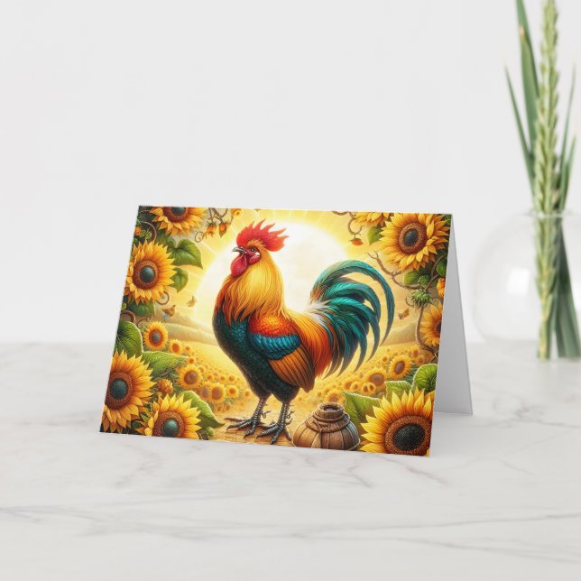 Carte Coq (Devant)