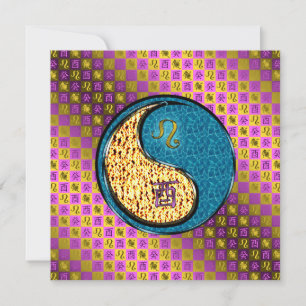 Carte Coq Leo & Water