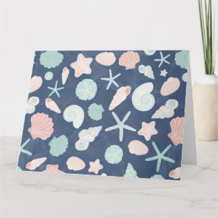 Carte Coquillages Côtiers Plage & Design Océan