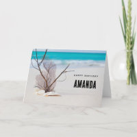 Coquillages sur une plage de sable Photo Anniversa