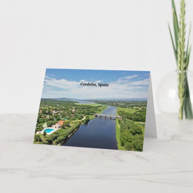 Carte Cordoue, Espagne (Devant)