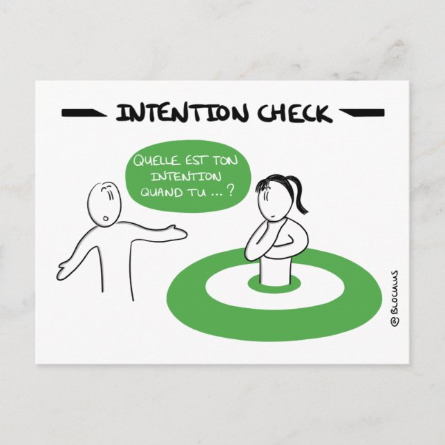 Carte Core Protocol : Intention Check (Devant)