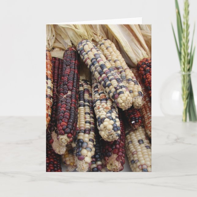 Carte Corn indien (Devant)