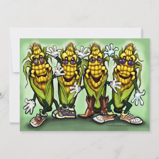 Carte Corn Party (Devant)