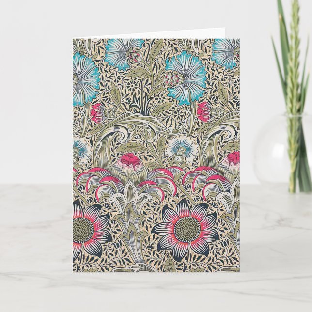 Carte Corncockle, William Morris (Devant)