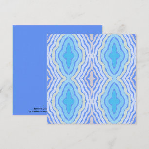 Carte Cornflower Couleurs complémentaires Shabby Design 