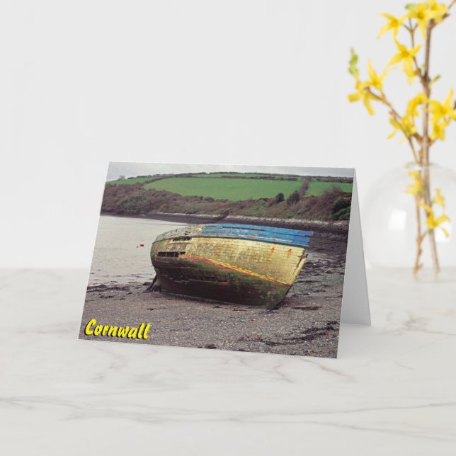 Carte Cornouailles (Fleur jaune)