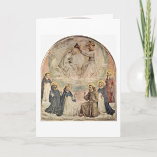 Carte Coronation Of The Virgin By Fra Angelico