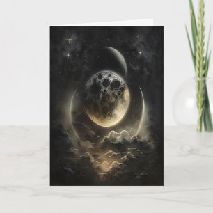 Carte Corps Célestes Impression au Clair de Lune, Académ
