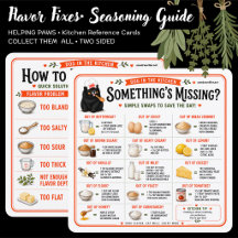 CORRECTIFS DE SAVEUR - GUIDE D'ASSAISONNEMENT • RÉ