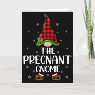 Carte Correspondance de famille Buffalo Plaid la Gnome e