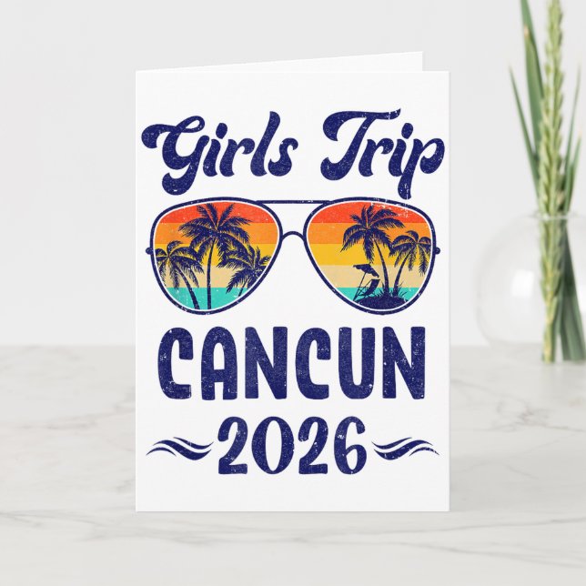 Carte Correspondance de vacances à la plage de Cancun (Devant)