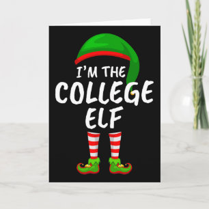 Carte Correspondance familiale drôle je suis l'elfe univ