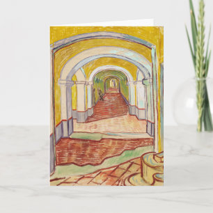 Carte Corridor dans l'asile (par Vincent van Gogh)