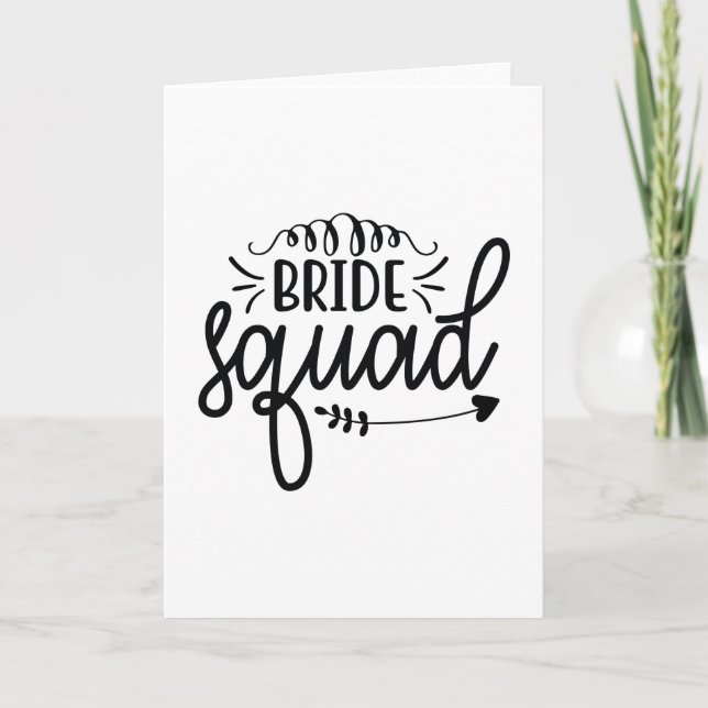 Carte Cortège de mariée (Devant)