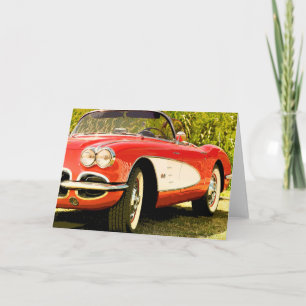 Carte Corvette classique Chevy