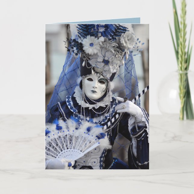 Carte Costume bleu (Devant)