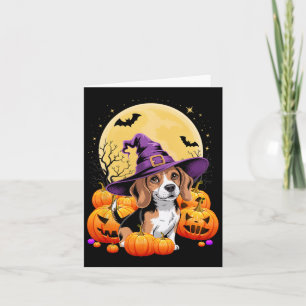 Carte Costume Citrouille Beagle Halloween Pour Hommes Fe