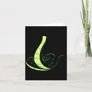 Carte Costume Corps de Serpent Amusant Cadeau Halloween
