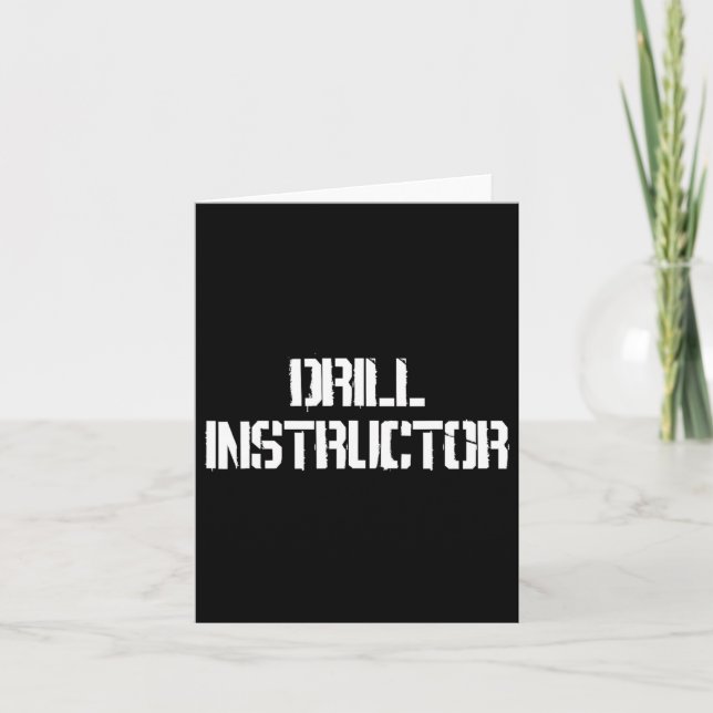 Carte Costume de camp d'entraînement instructeur de fora (Devant)