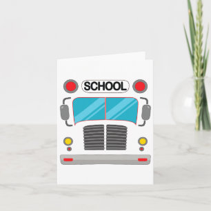 Carte Costume De Conducteur De Bus Scolaire Halloween Ad