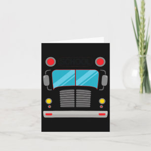 Carte Costume De Conducteur De Bus Scolaire Halloween Ad