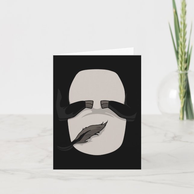 Carte Costume de corps d'âne Easy Halloween Fun Cadeau m (Devant)