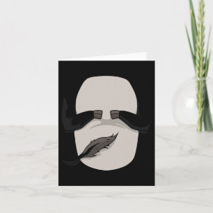 Carte Costume de corps d'âne Easy Halloween Fun Cadeau m