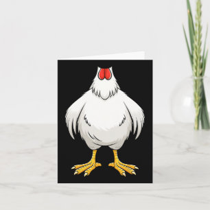 Carte Costume de corps de poulet adulte pour enfants hom