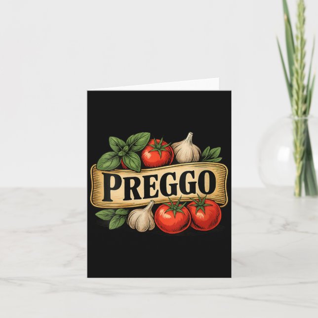 Carte Costume de femme enceinte Annonce de grossesse Pre (Devant)