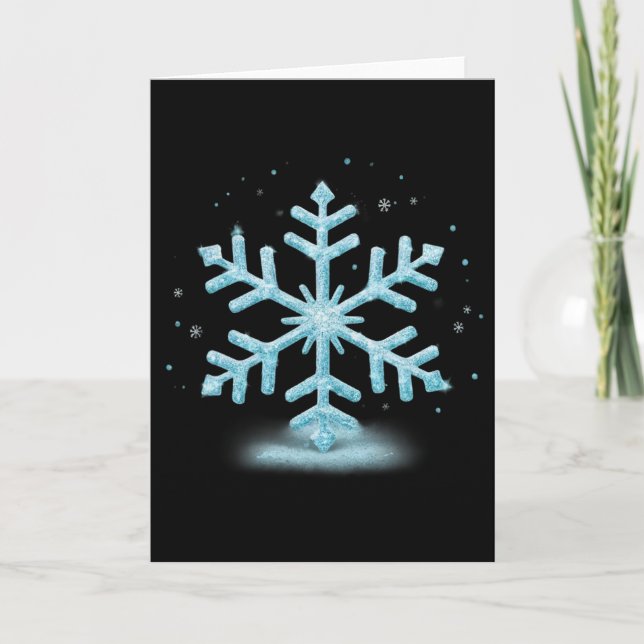 Carte Costume de flocon de neige Hiver Noël Matching Men (Devant)