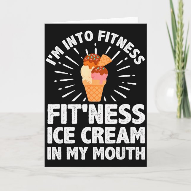 Carte Costume de glace cool pour hommes femmes dessert g (Devant)