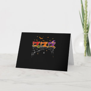Carte Costume de machine à coudre Cadeaux d'Halloween po