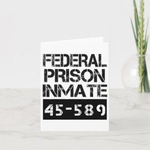Carte Costume de prisonnier de la prison fédérale d'Hall