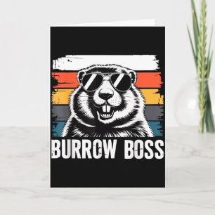 Carte Costume de Punxy Phils pour la journée de la marmo