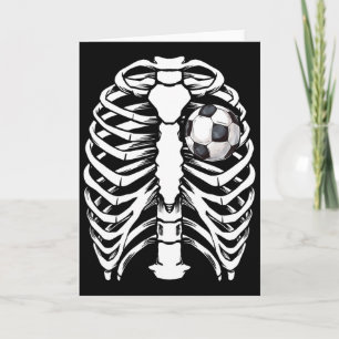 Carte Costume de squelette à rayons X de football pour h