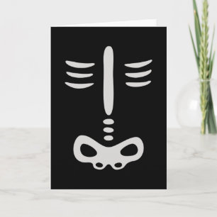 Carte Costume de squelette pour enfants d'Halloween