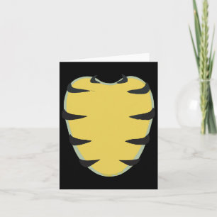 Carte Costume de ventre de poitrine de Iguane Vert Iguan