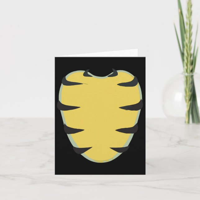 Carte Costume de ventre de poitrine de lézard vert Migno (Devant)