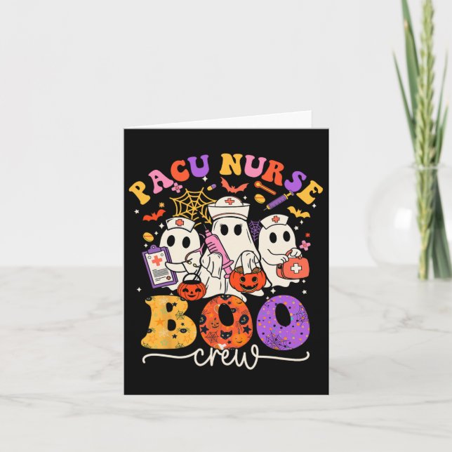 Carte Costume d'équipage Pacu Boo Funny Nurse Ghost Hall (Devant)