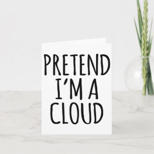 Carte Costume d'Halloween amusant - Cloud Cadeau Sky Hig