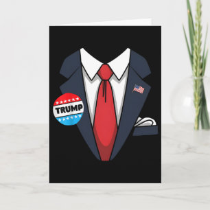 Carte Costume d'Halloween Donald Trump pour tout-petit K