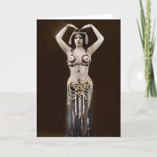 Carte Costume égyptien mince