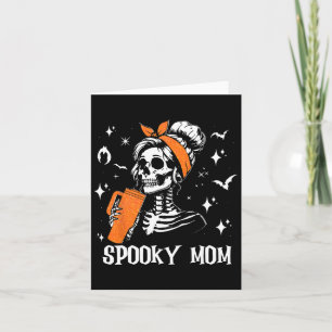 Carte Costume Halloween Maman Rétro ÉpoUVantable Femmes