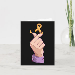 Carte Costume K Pop Coréen Bo Sensibilisation au cancer