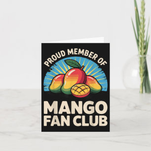 Carte Costume Mango Pour Hommes Femmes Fruit Mango Lover