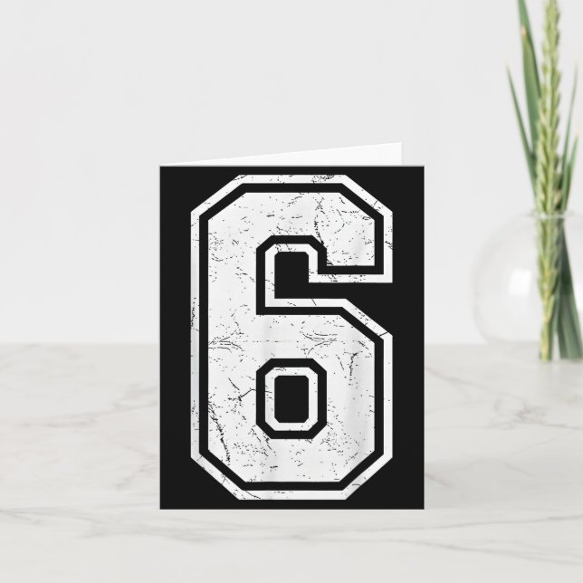 Carte Costume Memes assortis Numéro 6 pour hommes, femme (Devant)