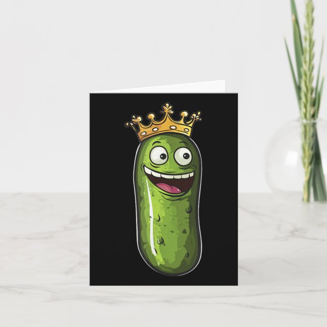 Carte Costume Royaume Pickle Incroyable Pour Amateurs De (Devant)