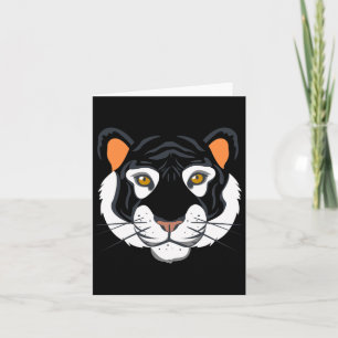 Carte Costume visage tigre Halloween Faire semblant d'êt