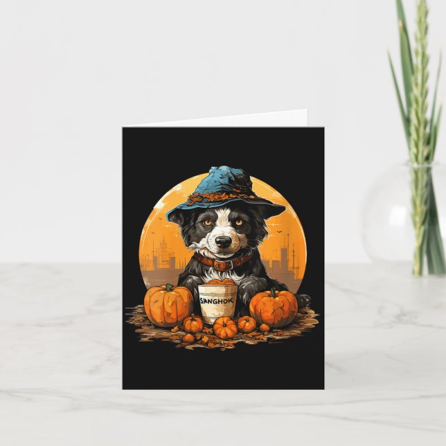 Carte Costumes de chien d'Halloween pour femmes  (Devant)